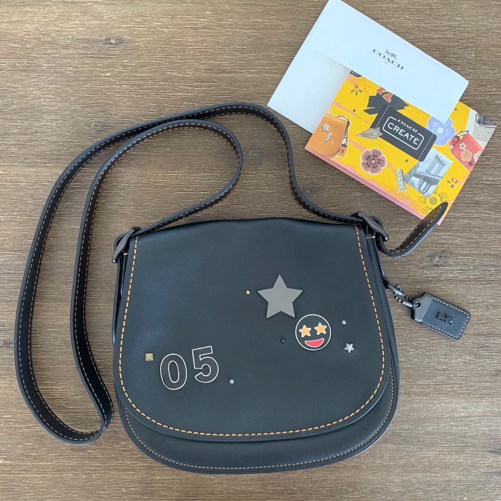 Coach Custom 1941 '23' Leather Saddle Bag